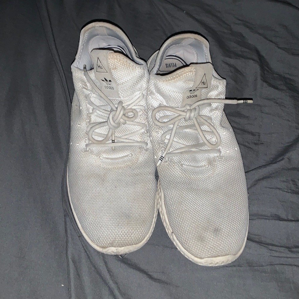 adidas Pharrell Williams Tennis Hu WHITE / Size 10 1/2